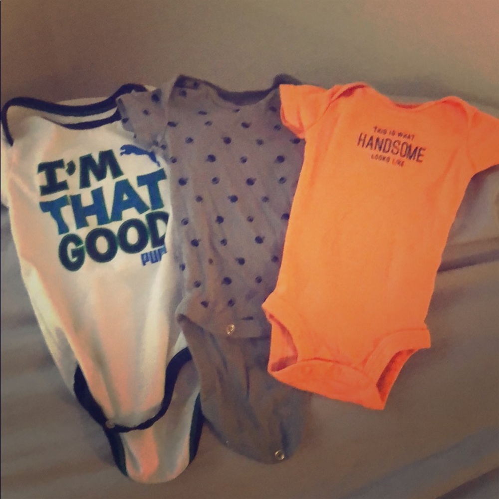 Baby onesies! 3 for $9.00